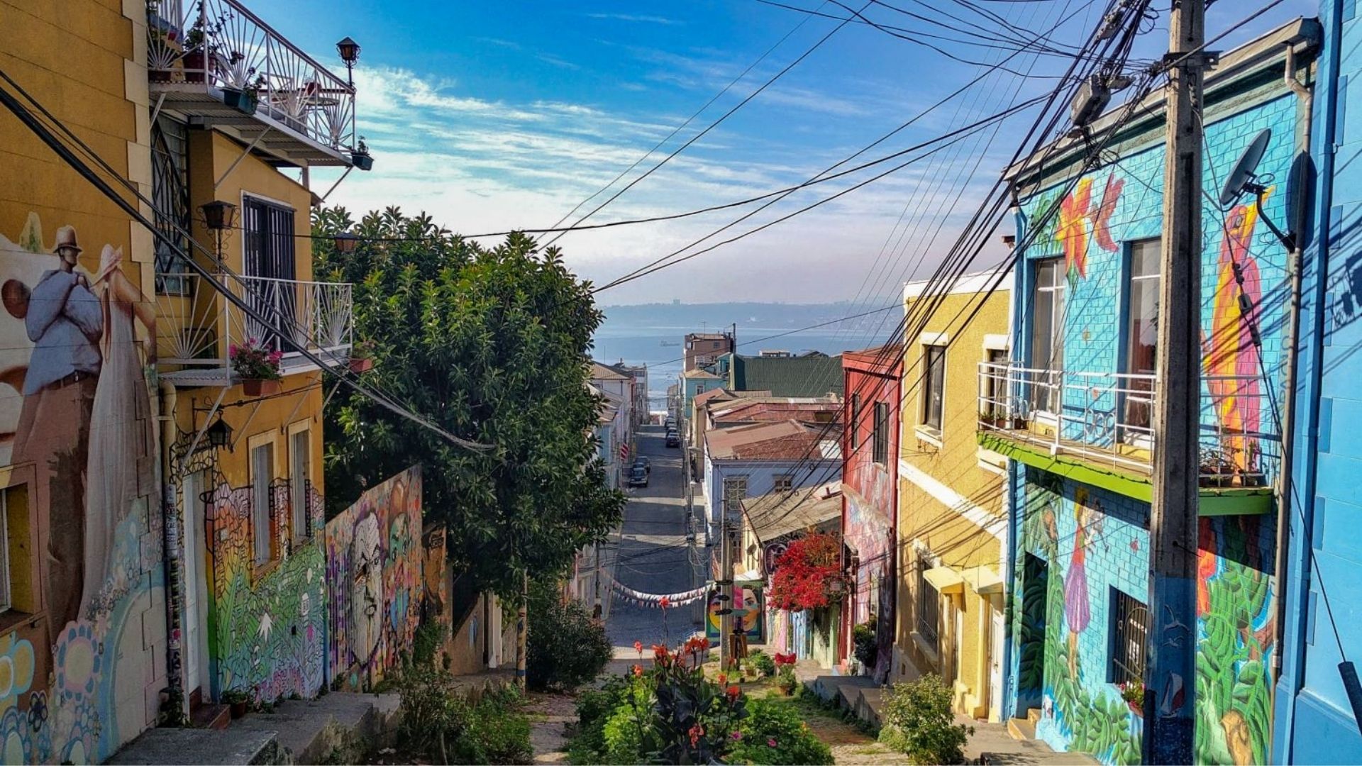 cheapest destinations in South America (7) Valparaiso cheap traveling places Chile