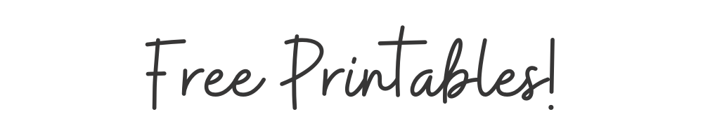 Free Printables